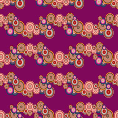 soyut geometrik renkli Dikişsiz desen arka plan için vektör çizim