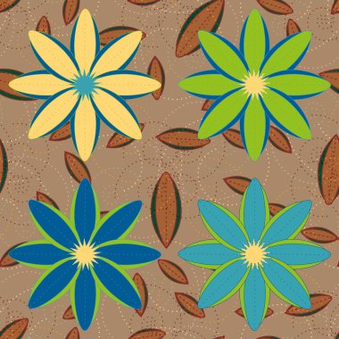 vektör çizim arka planı için seamless modeli   