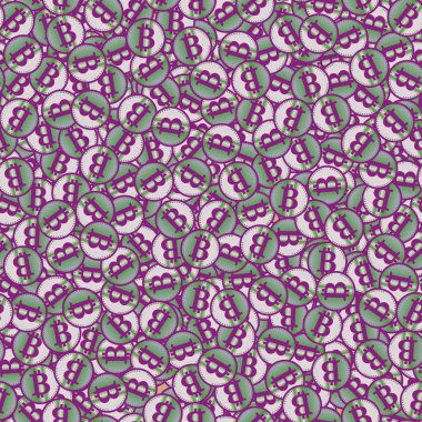 bitcoins parlak parlak pahalı sikkeleri ile Seamless modeli 