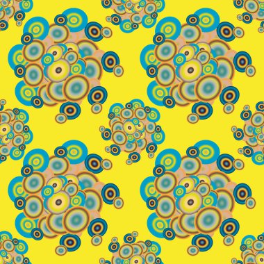 soyut geometrik renkli Dikişsiz desen arka plan için vektör çizim