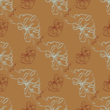 Renkli Yay ve kurdeleler sorunsuz desenli arka.