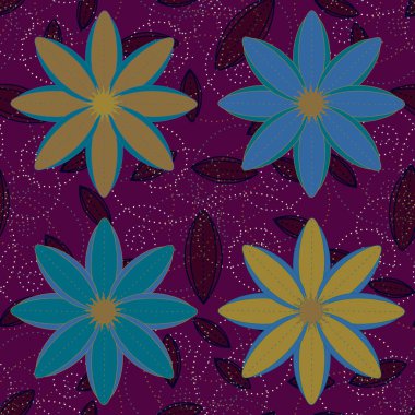 vektör çizim arka planı için seamless modeli   