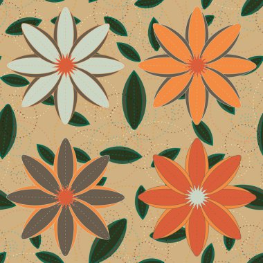 vektör çizim arka planı için seamless modeli   