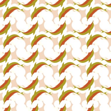 soyut geometrik renkli Dikişsiz desen arka plan için vektör çizim