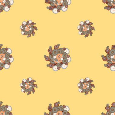 soyut geometrik renkli Dikişsiz desen arka plan için vektör çizim