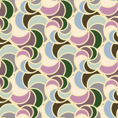 soyut geometrik renk desenli vektör çizimi