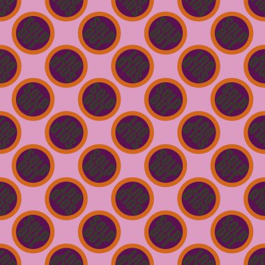 Dikişsiz desen, vektör çizim sattı