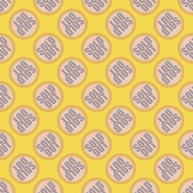 Dikişsiz desen, vektör çizim sattı