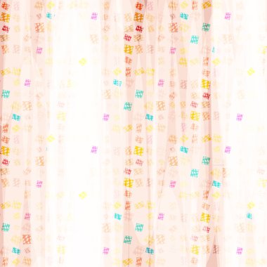 soyut geometrik renkli Dikişsiz desen arka plan için vektör çizim