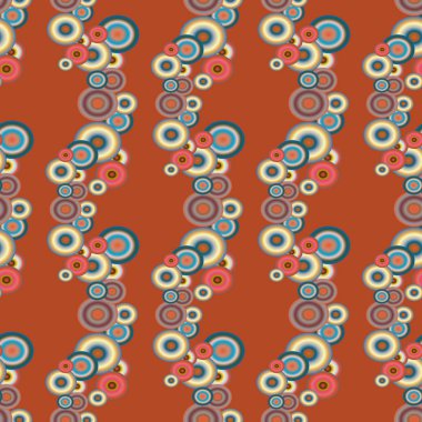 soyut geometrik renkli Dikişsiz desen arka plan için vektör çizim