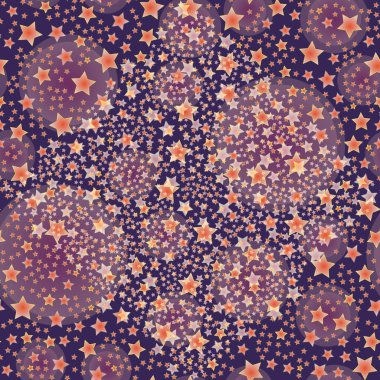 soyut geometrik renkli seamless modeli yıldız ile. Vektör çizim 