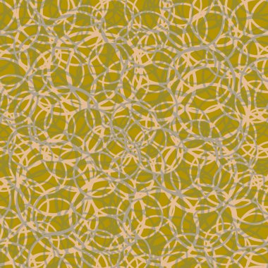 vektör çizim arka planı için daireler ile seamless modeli   