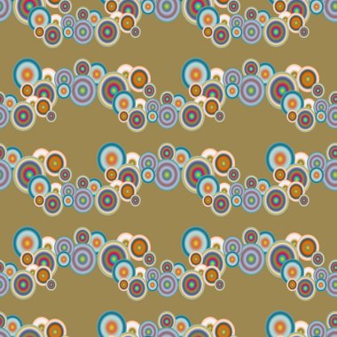 soyut geometrik renkli Dikişsiz desen arka plan için vektör çizim