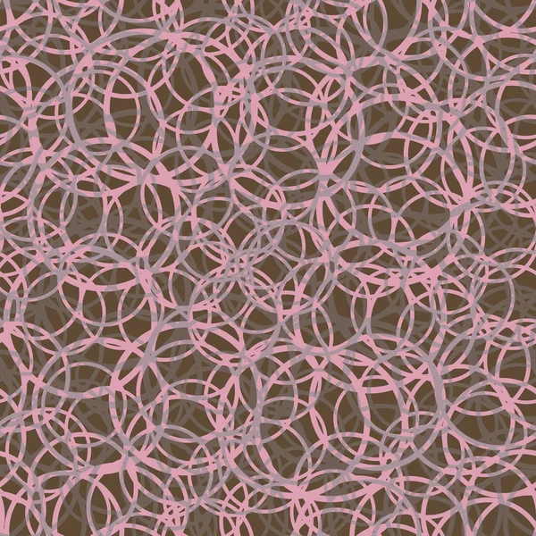 Vektor Illustration Des Nahtlosen Musters Mit Kreisen Für Den Hintergrund — Stockvektor