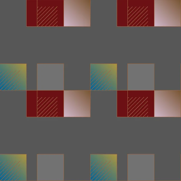 Illustration Vectorielle Des Cubes Carrés — Image vectorielle