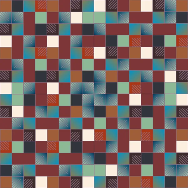 キューブと正方形のベクトル イラスト — ストックベクタ