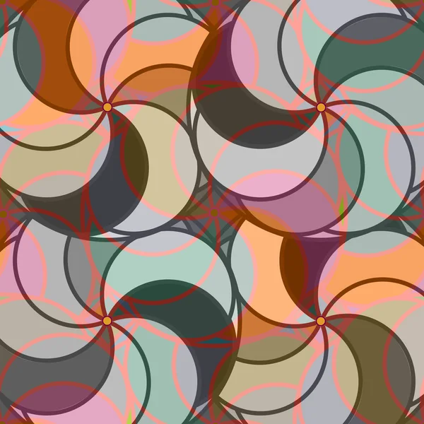 Abstract Geometrisch Kleurrijk Naadloos Patroon Voor Achtergrond — Stockvector