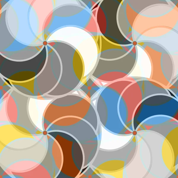 Abstrakcyjny Geometryczny Kolorowy Wzór Wektor Ilustracja — Wektor stockowy