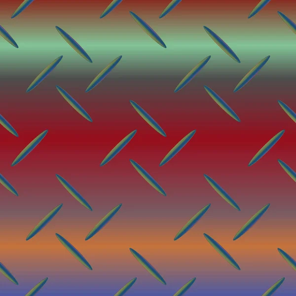 Texture Fer Ondulé Motif Acier Inoxydable Illustration Vectorielle — Image vectorielle