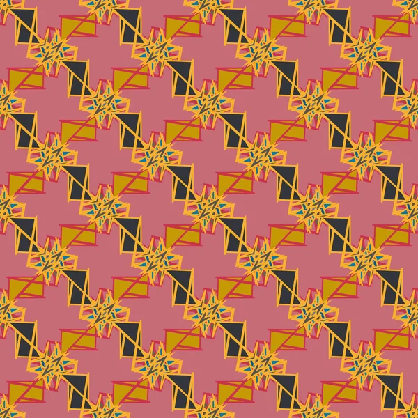 背景の抽象的な幾何学的なシームレス パターン — ストックベクタ