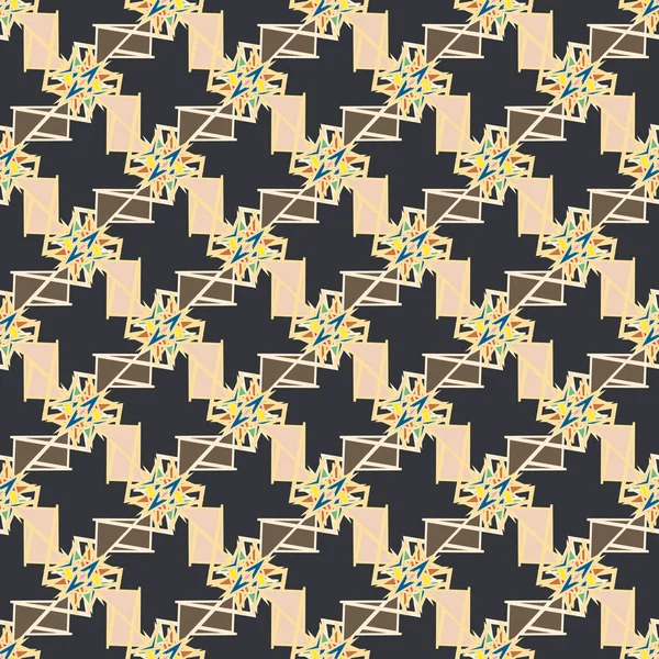 soyut geometrik Dikişsiz desen arka planı için. 