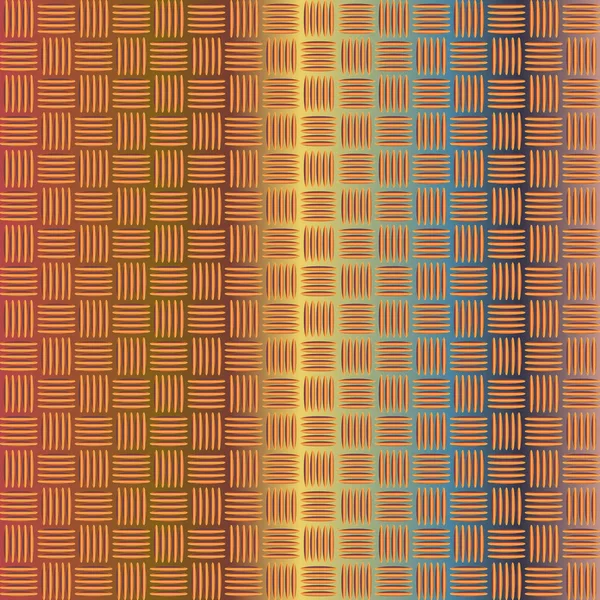 Oluklu demir doku, paslanmaz çelik desen, vektör çizim 