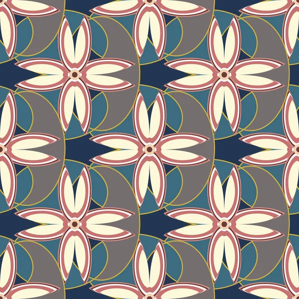 Sorunsuz çiçek desenli arka plan.