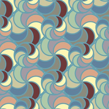 soyut geometrik renk desenli vektör çizimi