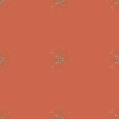 Vintage seamless modeli, vektör çizim 