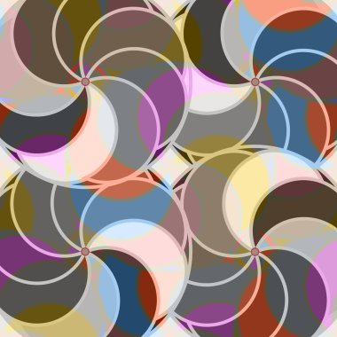 soyut geometrik renk desenli vektör çizimi