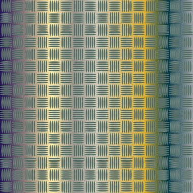 Oluklu demir doku, paslanmaz çelik desen, vektör çizim 