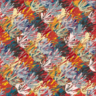 soyut dikişsiz desen, vektör illüstrasyonu