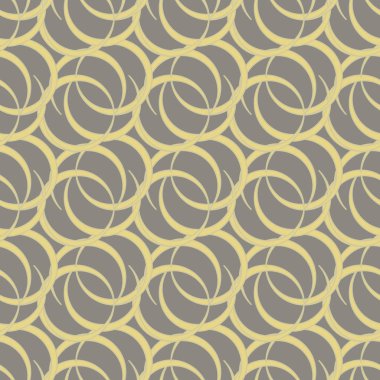 vektör çizim arka planı için daireler ile seamless modeli   