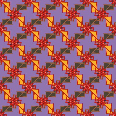 soyut geometrik Dikişsiz desen arka planı için. 