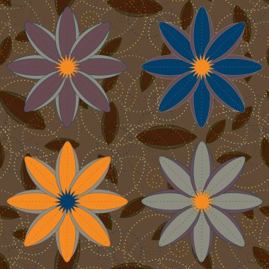 vektör çizim arka planı için seamless modeli   