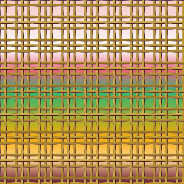 Oluklu demir doku, paslanmaz çelik desen, vektör çizim 