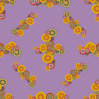 soyut geometrik renkli Dikişsiz desen arka plan için vektör çizim