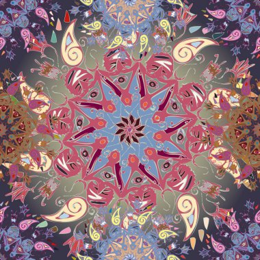 Arkaplan için soyut geometrik renkli desen. vektör illüstrasyonu 