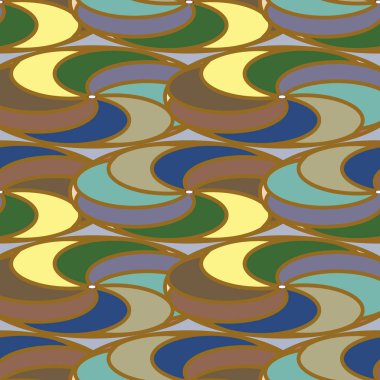 soyut geometrik renk desenli vektör çizimi