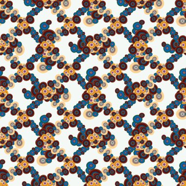 soyut geometrik renkli Dikişsiz desen arka plan için vektör çizim