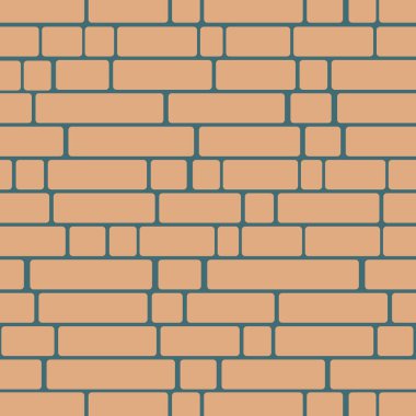 Sorunsuz doku bir tuğla duvar desen arka planı için.