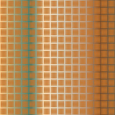 Oluklu demir doku, paslanmaz çelik desen, vektör çizim 