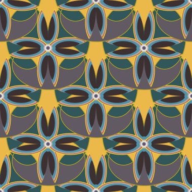 Sorunsuz çiçek desenli arka plan.