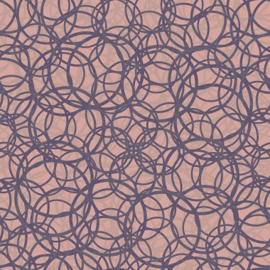 vektör çizim arka planı için daireler ile seamless modeli   