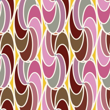 soyut geometrik renk desenli vektör çizimi