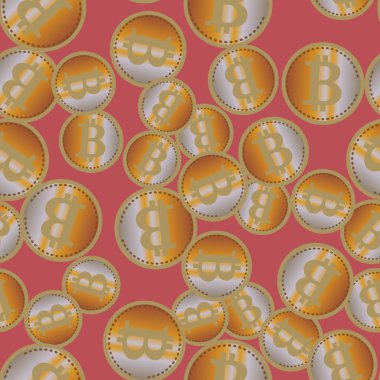 bitcoins parlak parlak pahalı sikkeleri ile Seamless modeli 
