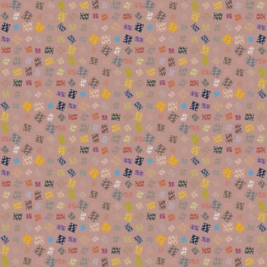 soyut geometrik renkli Dikişsiz desen arka plan için vektör çizim