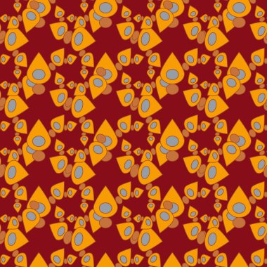 Soyut geo damla şeklindeki PIN arka plan deseni. 