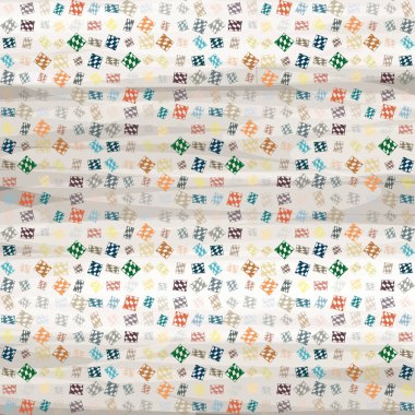 soyut geometrik renkli Dikişsiz desen arka plan için vektör çizim