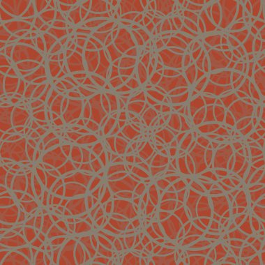 vektör çizim arka planı için daireler ile seamless modeli   